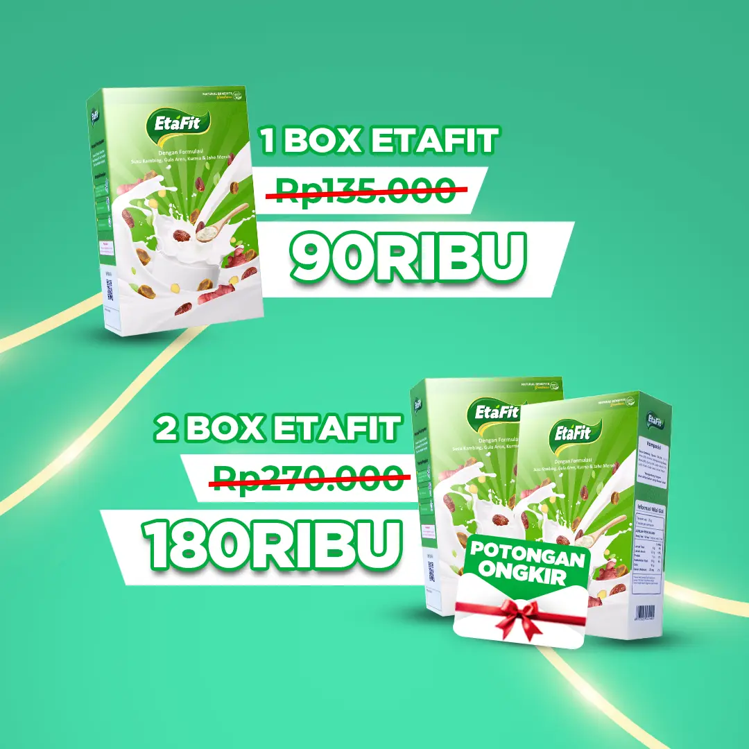 Harga dan paket Susu Etafit